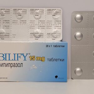 Abilify (aripiprazole) – 28 tb/15 mg – Otsuka – expires 2036