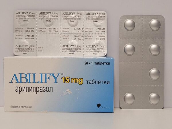 Abilify (aripiprazole) – 28 tb/15 mg – Otsuka – expires 2036