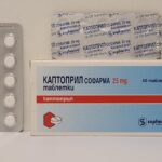 Captopril – 40 tb/25 mg – Sopharma – expires 07/2035