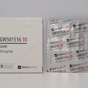 Cardarine (GW-501616) – 50 tb/10 mg – Deus – expires 2031