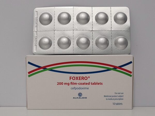 Cefpodoxime – 10 tb/200 mg – Alkaloid – expires 2036