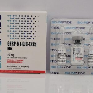 GHRP-6 & CJC-1295 Mix – 10 mg – Bio-Peptide – expires 05/2036