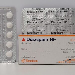 Diazepam – 30 tb/10 mg – Hemofarm – expires 02/2036