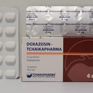 Doxazosin – 30 tb/4 mg – Tchaikapharma – expires 01/2038