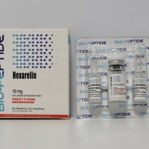 Hexarelin – 10 mg – Bio-Peptide – expires 2035