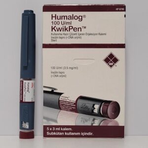 Humalog KwikPen – 100 iu/ml/3ml – Lilly – expires 07/2035