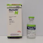 Humulin-N (insulin human isophane suspension) 100iu/ml/10ml – Lilly – expires 2035