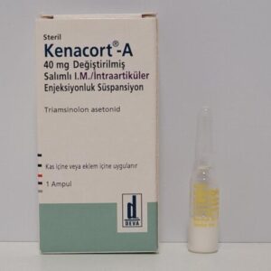 Kenacort (triamcinolone acetonide) – 40 mg/1ml – Deva – expires 2036