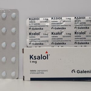 Xanax – 30 tb/1 mg – Galenika – expires 12/2035