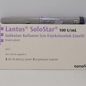 Lantus (insulin glargine injection) – 100 iu/ml/3ml – Sanofi – expires 03/2036