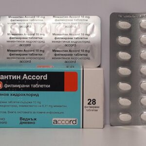 Memantine – 28 tb/10 mg – Accord – expires 2036