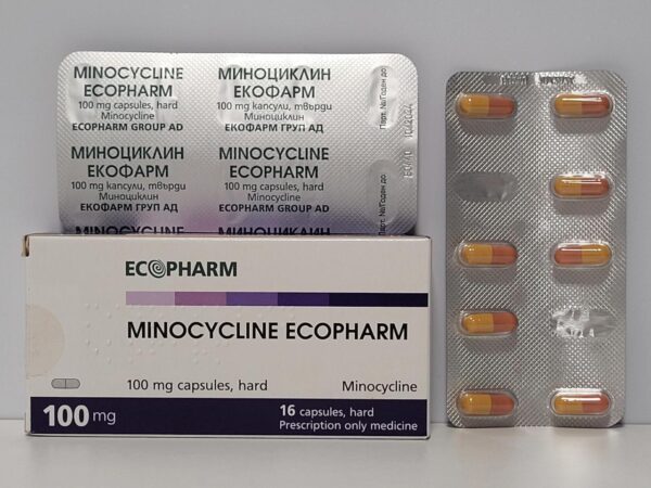 Minocycline – 16 tb/100 mg – Eco Pharm – expires 2036