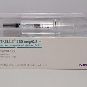 Ovitrelle (choriogonadotropin alfa) – 250 mcg/0.5 ml (6500iu) – Merck – expires 11/2034