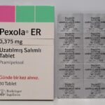 Pramipexole – 30 tb/0 375 mg – Boehringer – expires 2036