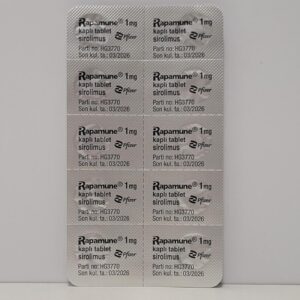 Rapamune (sirolimus) – 10 tb/1 mg – Pfizer – expires 03/2036