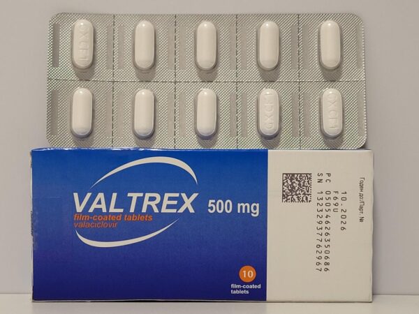 Valtrex (Valacyclovir) – 10 tb/500 mg – GSK – expires 10/2036