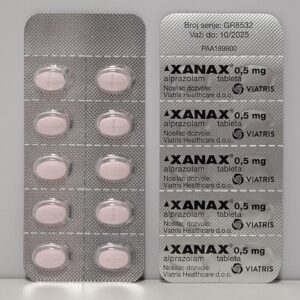 Xanax – 30 tb/0.5 mg – Viatris – expires 10/2035